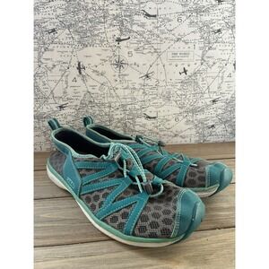 Keen Teal Whisper Closed Toe Sandals Washable‎ Footwear Womens 9.5 Summer